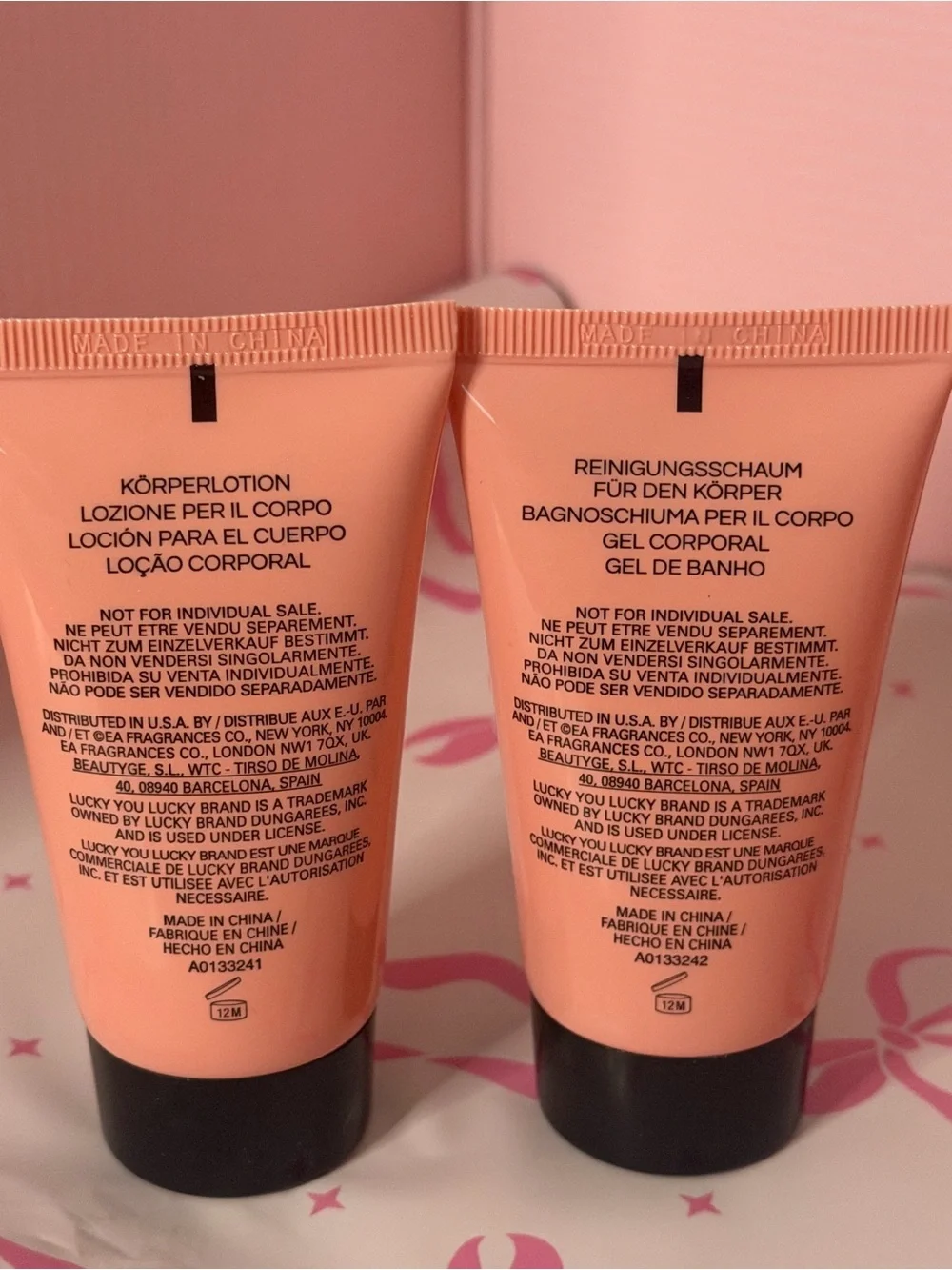 Lucky Brand Lucky You Body Lotion & Body Wash Set